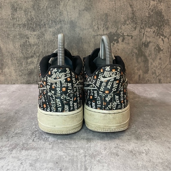 Nike Air Force 1 Sneakers 'Just Do It" Womens sz 8.5 - Picture 4 of 6